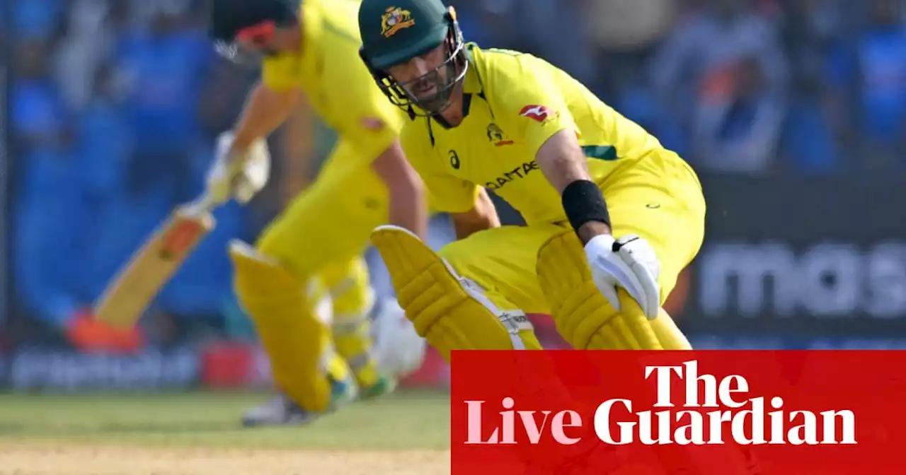 India v Australia: second men’s one-day international – live