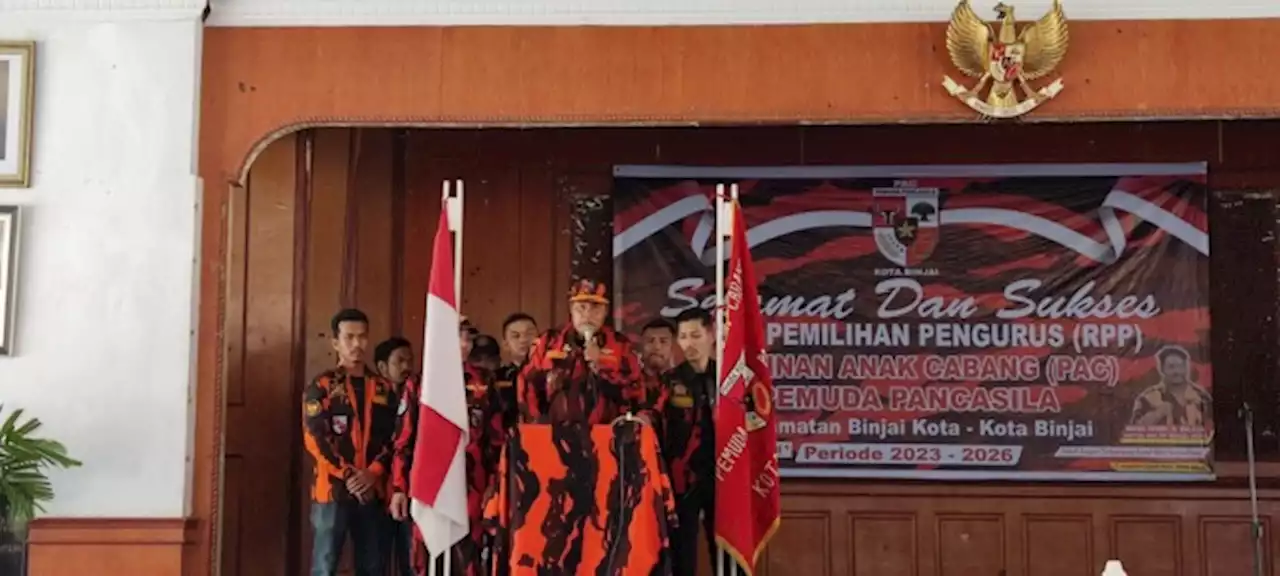 Ketua MPC PP Binjai Buka RPP PAC Kecamatan Binjai Kota