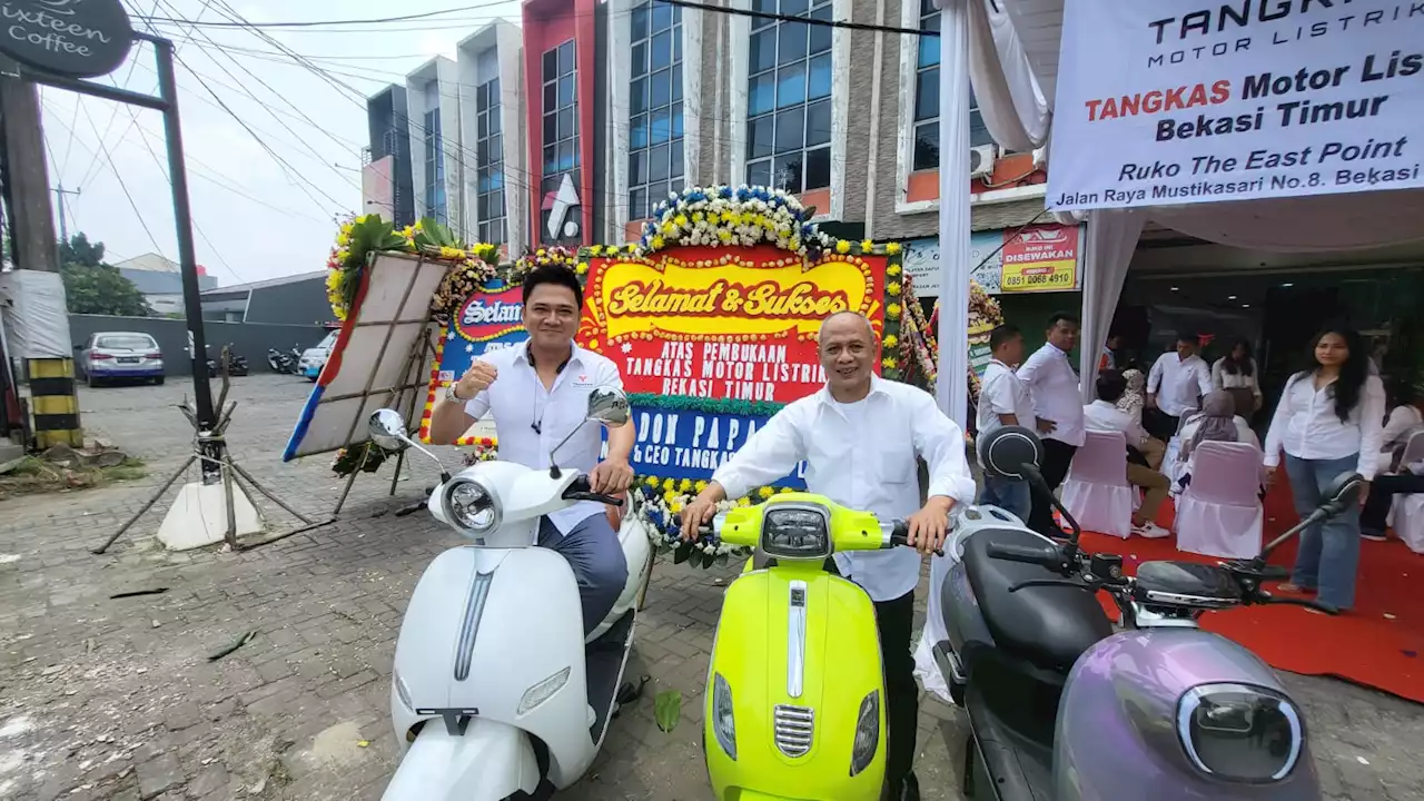 Tangkas Motor Listrik Kini Sudah Ada di Bekasi Timur