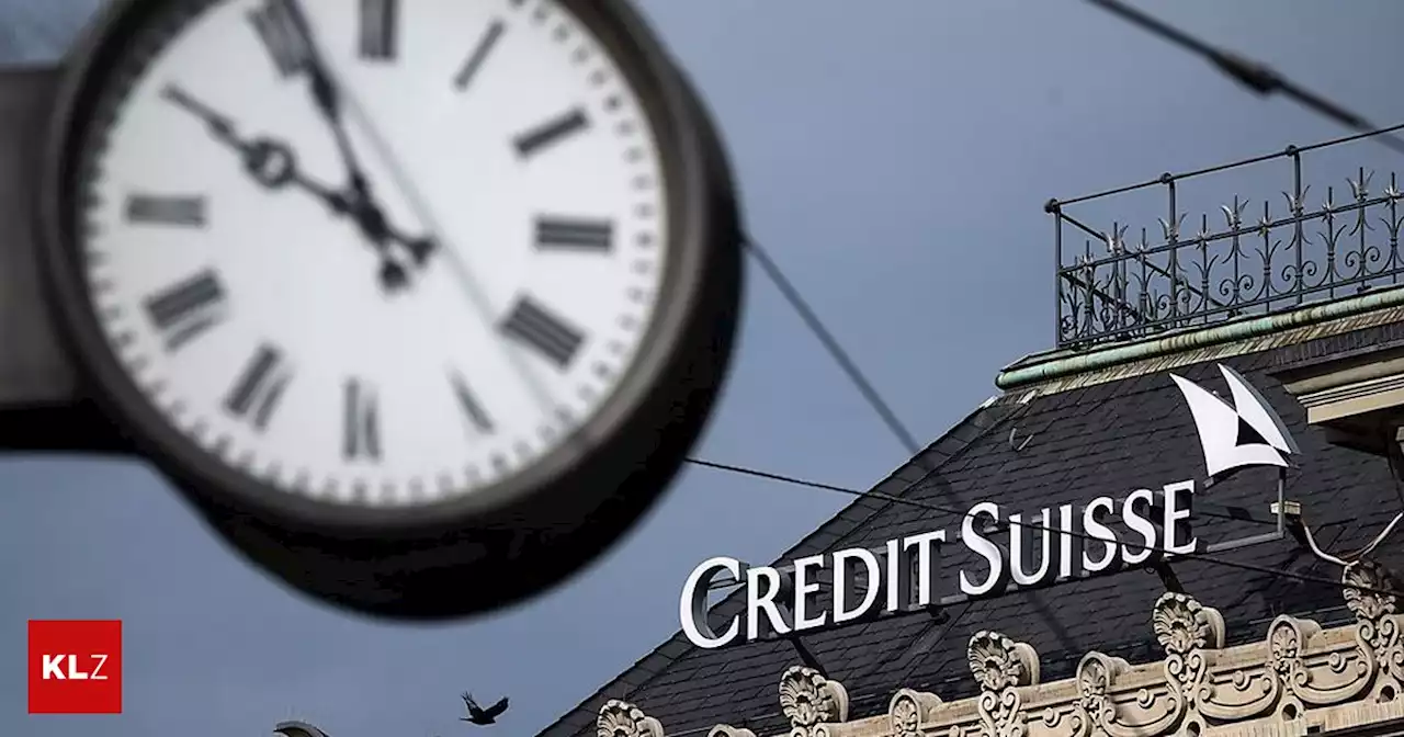 Die Uhr tickt: Nur eine Milliarde Dollar: Credit Suisse lehnt UBS-Übernahmeangebot ab | Kleine Zeitung