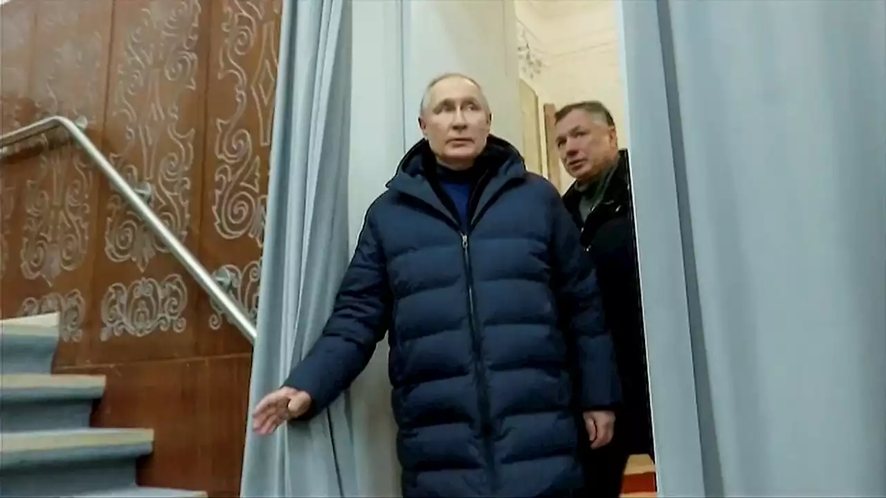 Kremlchef Putin auf „Arbeitsbesuch“ in der Ukraine