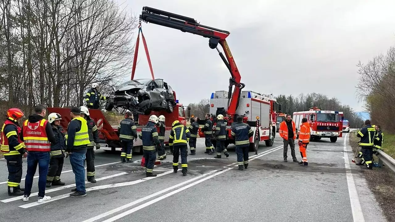 Massenkarambolage sorgt für Großeinsatz