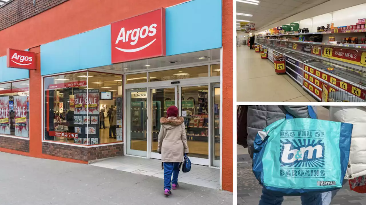 Argos, B&M, Iceland and more all closing stores this month - see the full list