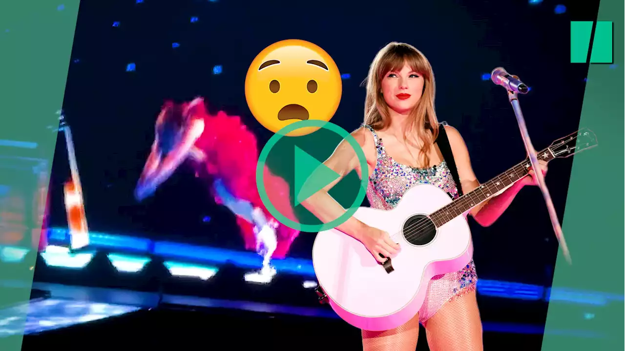 Ce plongeon de Taylor Swift pendant sa tournée est un vrai tour de magie