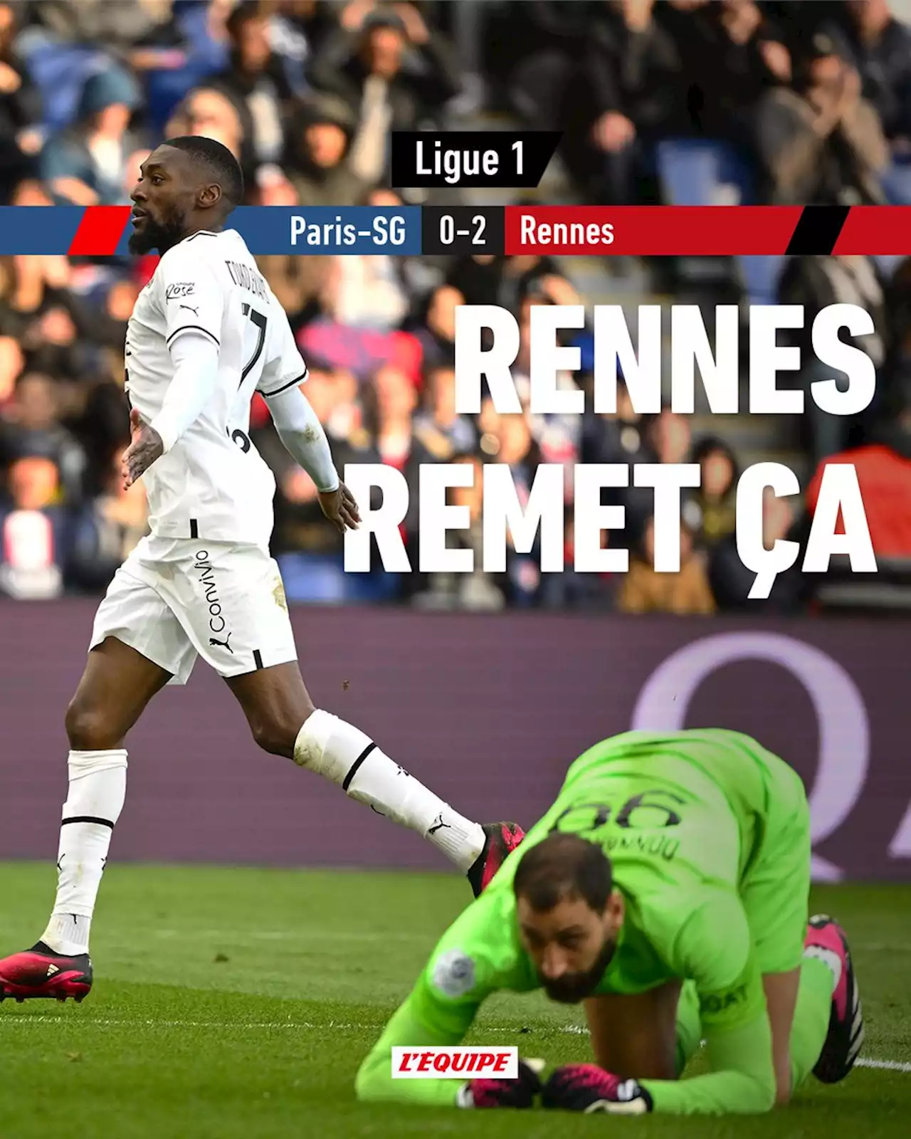 PSG 0-2 Rennes, Ligue 1 Uber Eatsrésumé du match (19/03/2023)