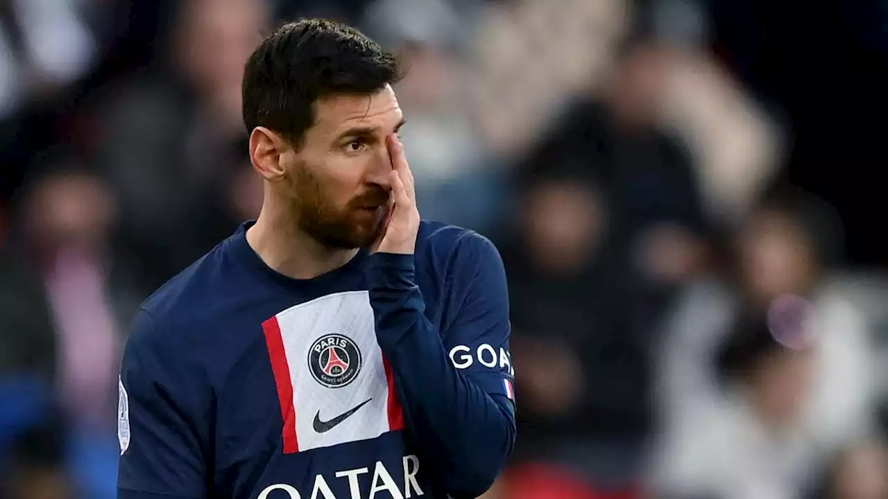 PSG sufre dura derrota ante Rennes y Messi enfrenta abucheos