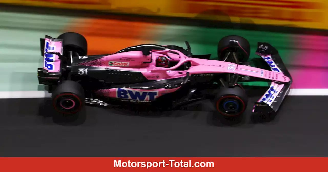 Esteban Ocon: Mit zwei Mauerküssen in Reihe 3 gefahren