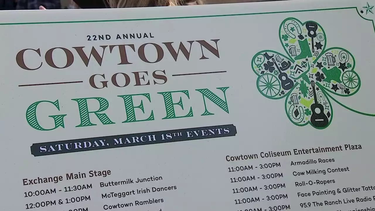 Several Thousand Visit Fort Worth Stockyards For “Cowtown Goes Green”