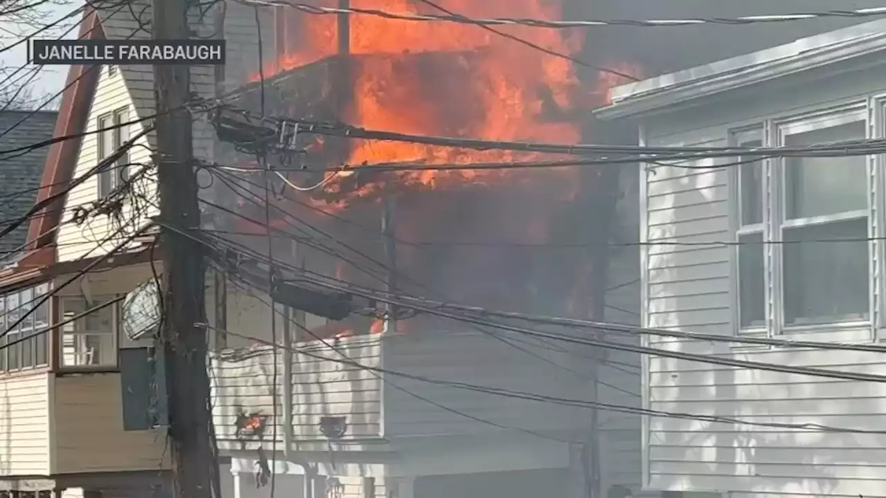 Fire Breaks Out at Multi-Family Home in Somerville; 2 Nearby Buildings Damaged