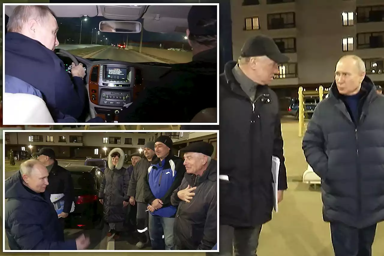 Inside Putin’s surprise tour of Mariupol ‘crime scene’