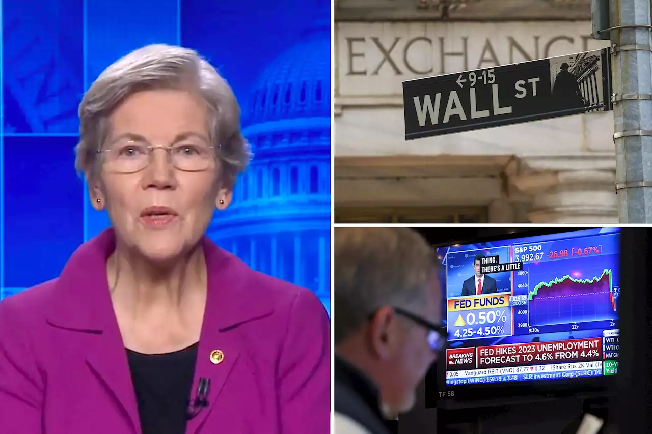 Sen. Warren calls for probe of Federal Reserve System after SVB implosion