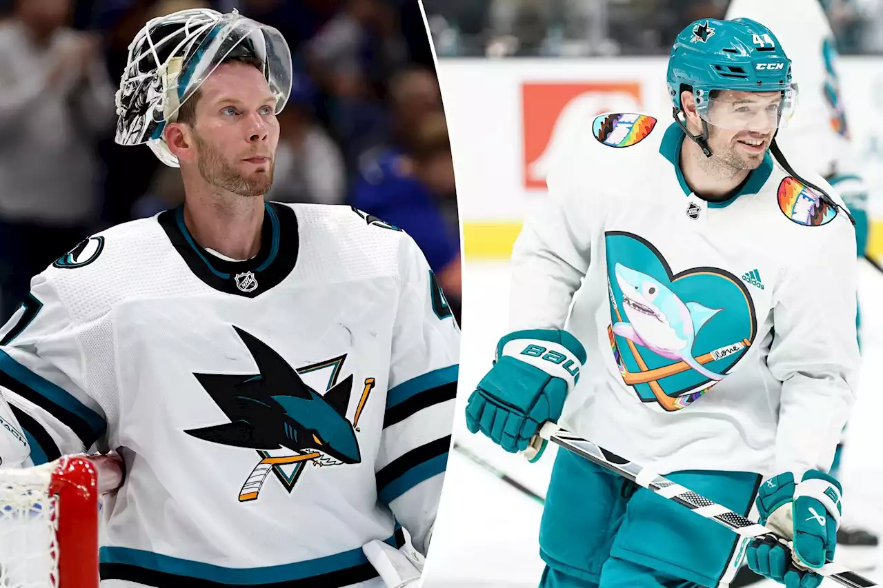 Sharks goalie James Reimer declines to wear Pride jersey