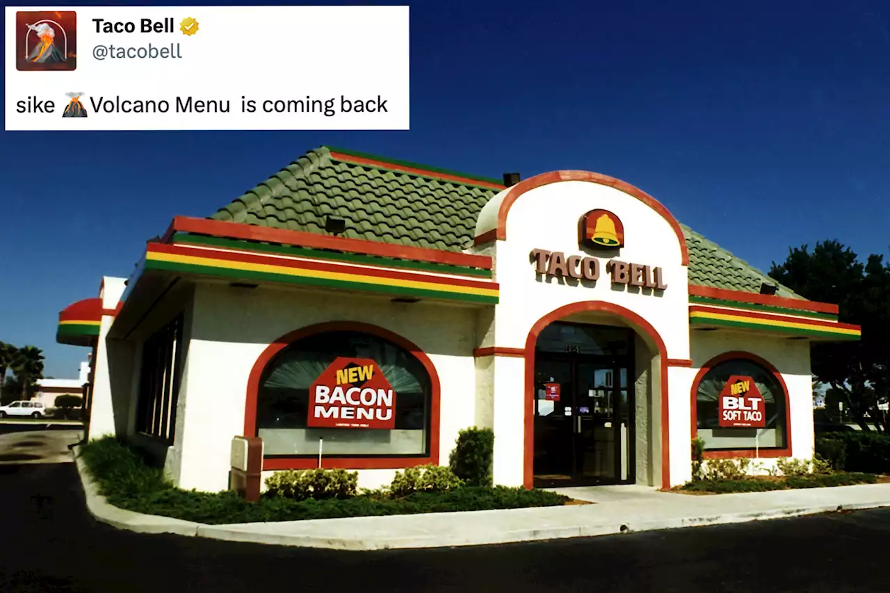 Taco Bell bringing back ‘90s hit in blast from the past menu