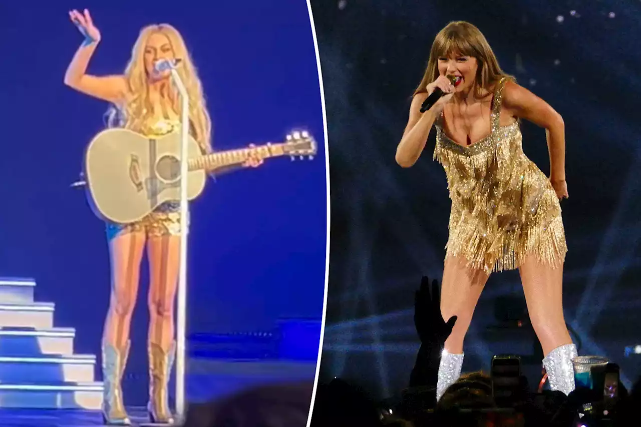 Kelsea Ballerini stops concert to ask about Taylor Swift’s Eras Tour