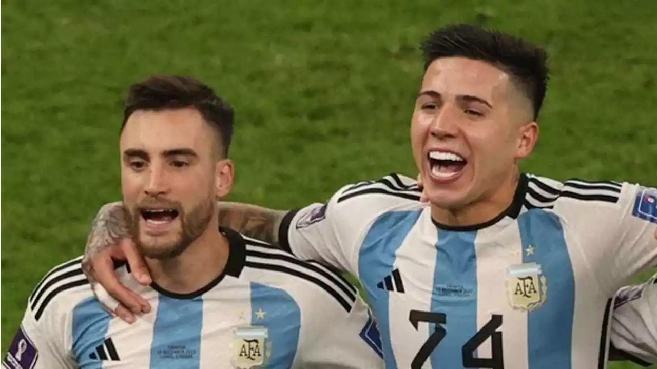 Selección Argentina: Enzo Fernández y Tagliafico los primeros campeones del mundo que llegaron al país