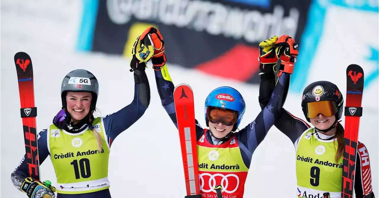 Shiffrin ends season with a record-extending win