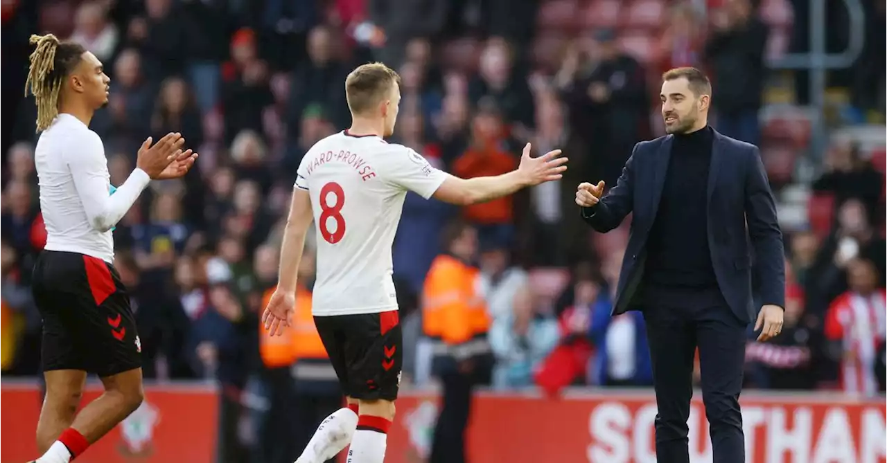 Ward-Prowse stoppage time penalty earns Southampton comeback draw against Spurs