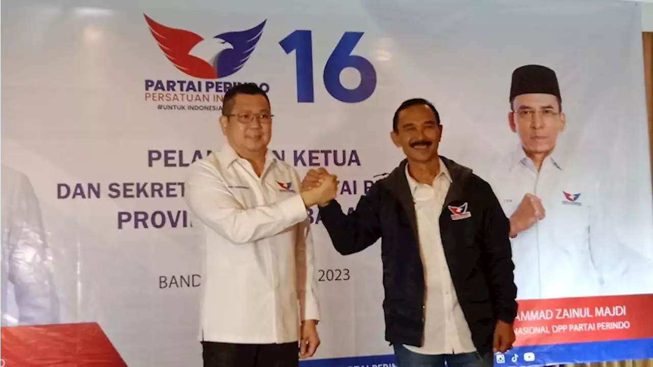 HT Lantik Ketua DPW Perindo Jabar, Ini Pesannya