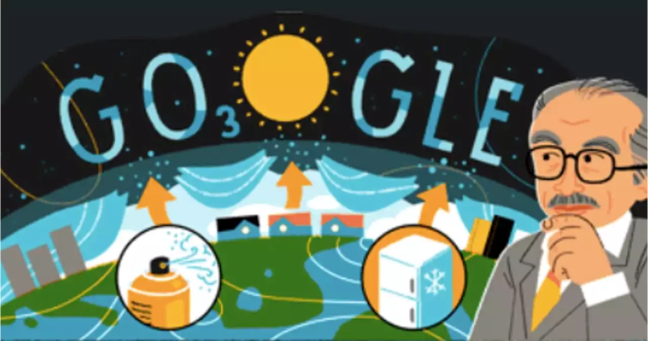 Google homenajea con un doodle a Mario Molina por el 80 aniversario de su natalicio