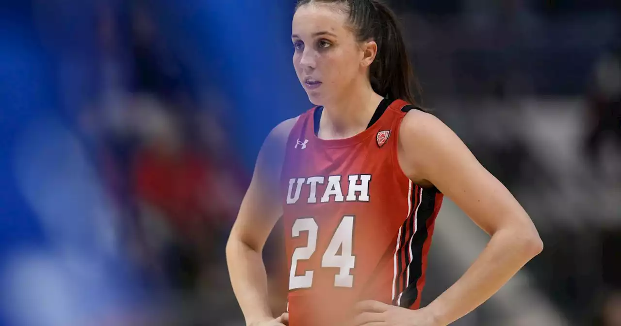 Kennady McQueen is helping carry the Utes on a March Madness run — and bringing her tiny Utah town along with her