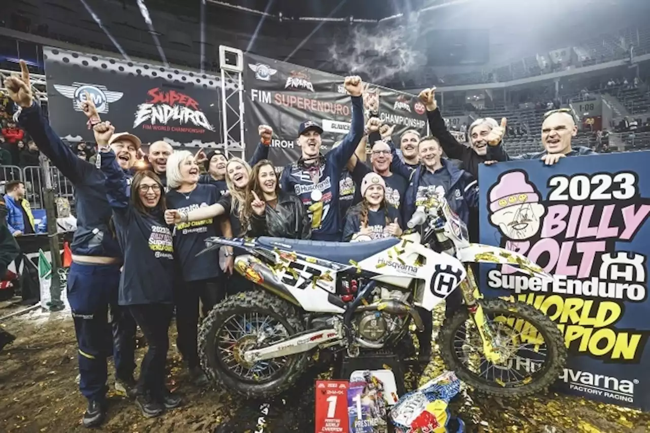 SuperEnduro-WM: Husqvarna mit Billy Bolt zum Titel