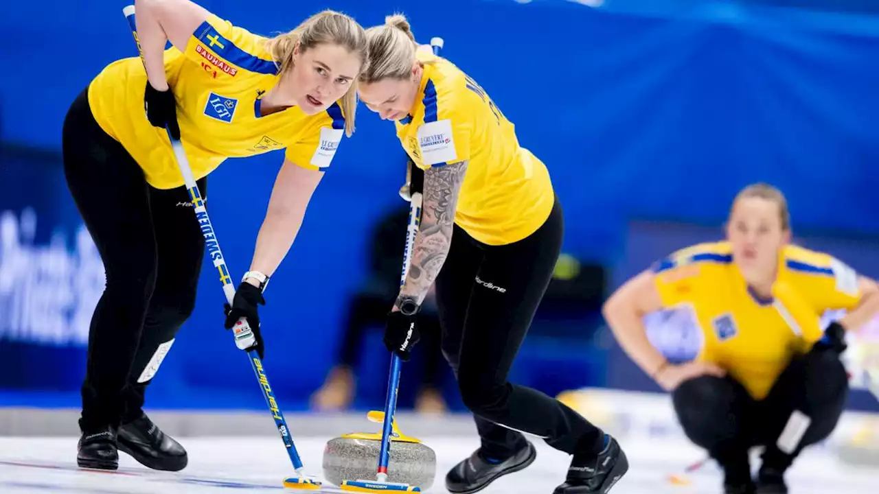 Curling: Stor besvikelse efter isproblem – Sverige föll