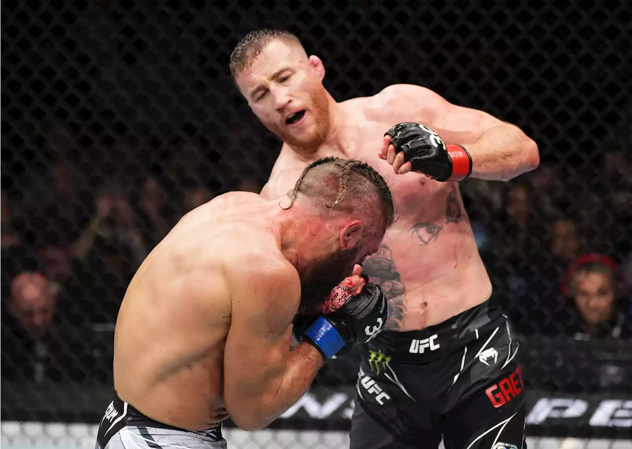 Justin Gaethje lives up to 'Highlight' nickname with bloody win over streaking contender Rafael Fiziev at UFC 286