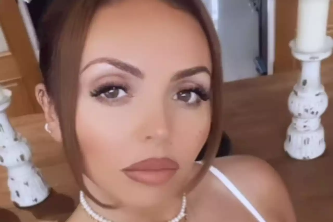 Jesy Nelson looks incredible as she dances in her bra with new boyfriend