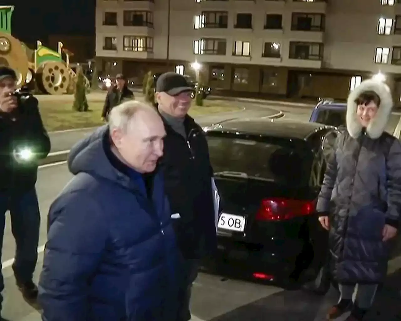 Russia’s Putin makes surprise trip to occupied Mariupol