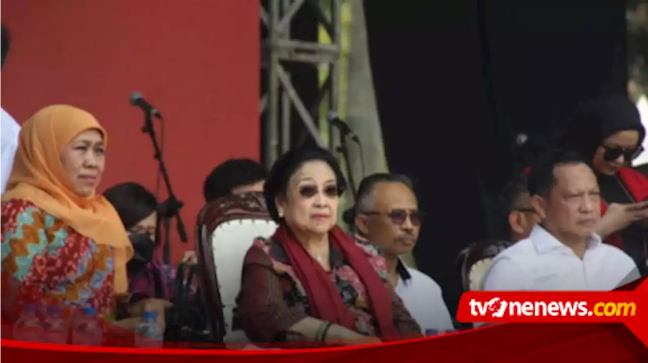 Diteriaki ' I Love You' Saat Hadir dalam Peringatan 9 Tahun UU Desa, Begini Reaksi Megawati