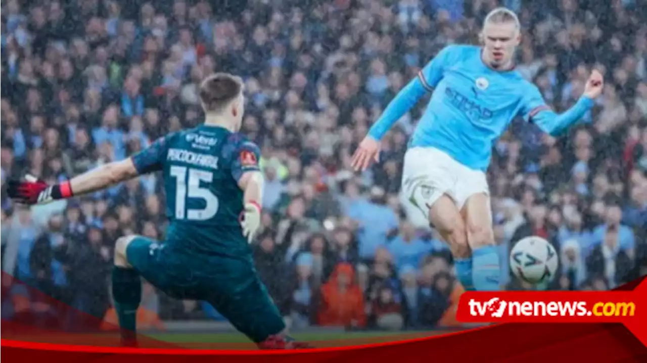 Striker Manchester City, Erling Haaland Cetak 6 Hattrick Musim Ini, Kejar Trebel Musim Ini