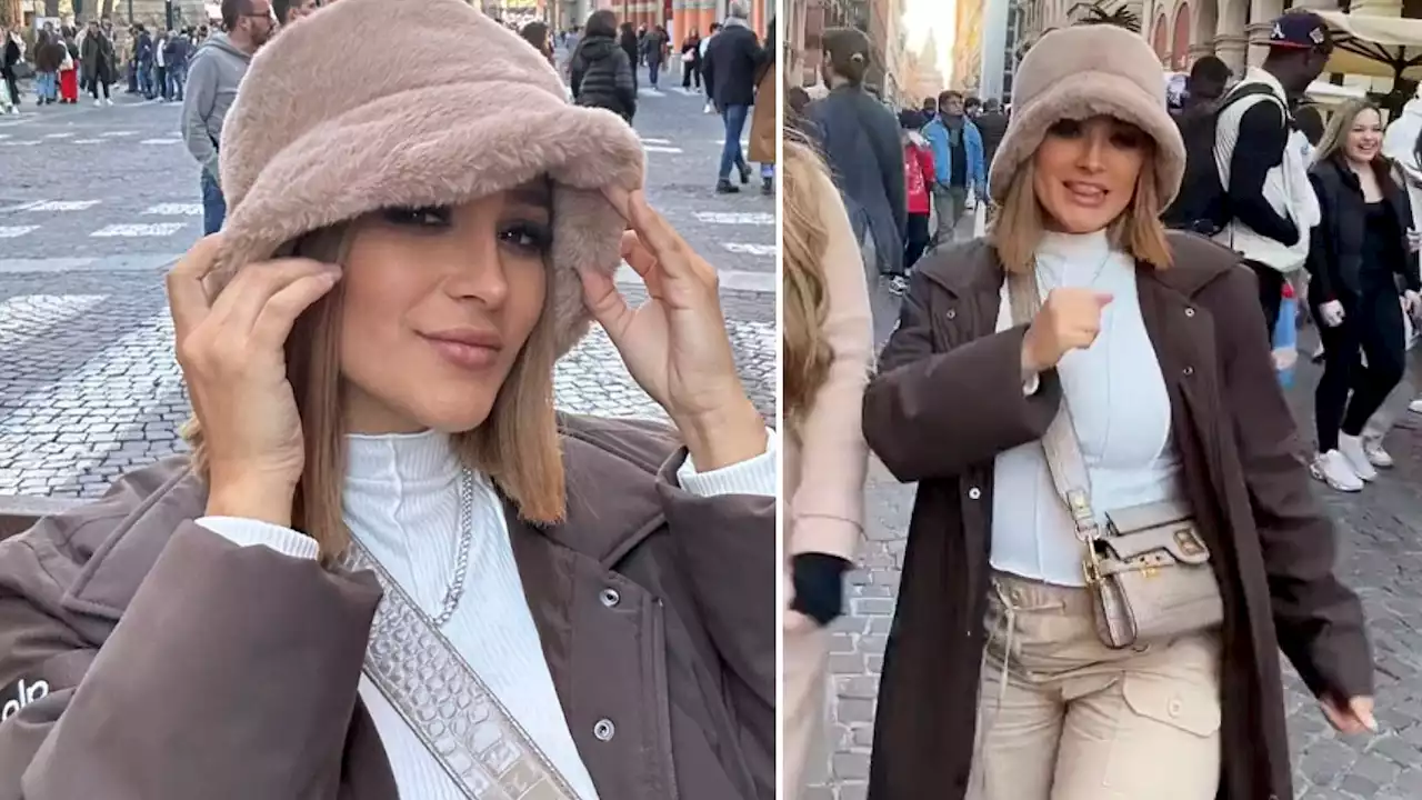 Daisy Anahy baila feliz en plena calle de Bolonia y advierte: “Más vale pedir perdón”