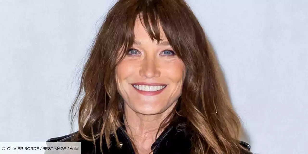 Carla Bruni métamorphosée, elle pousse un coup de gueule - Voici