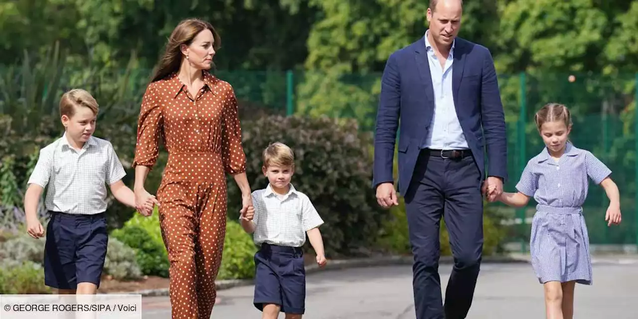 William et Kate Middleton dévoilent des clichés inédits de leurs enfants pour la fête des mères - Voici