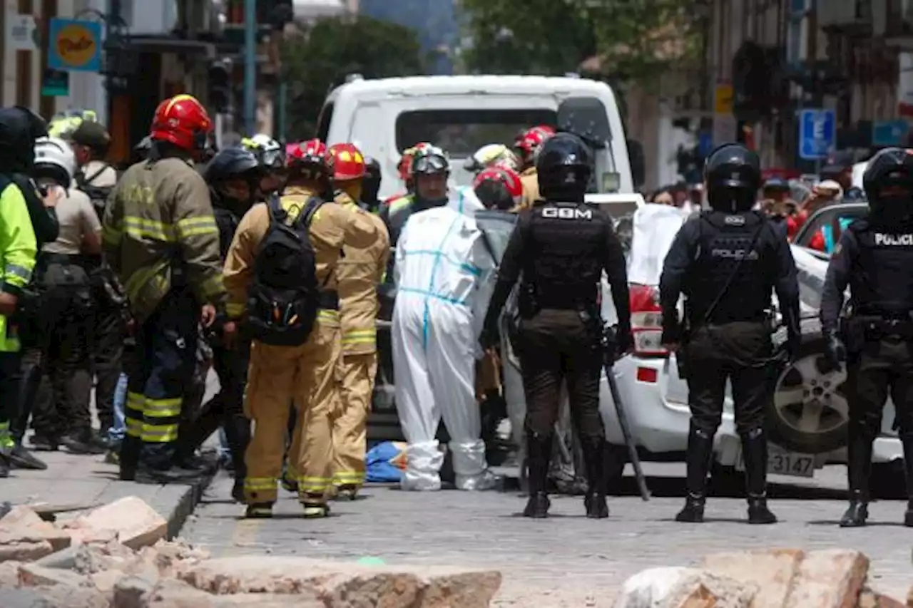 Al menos doce muertos por el sismo de magnitud 6,5 en Ecuador