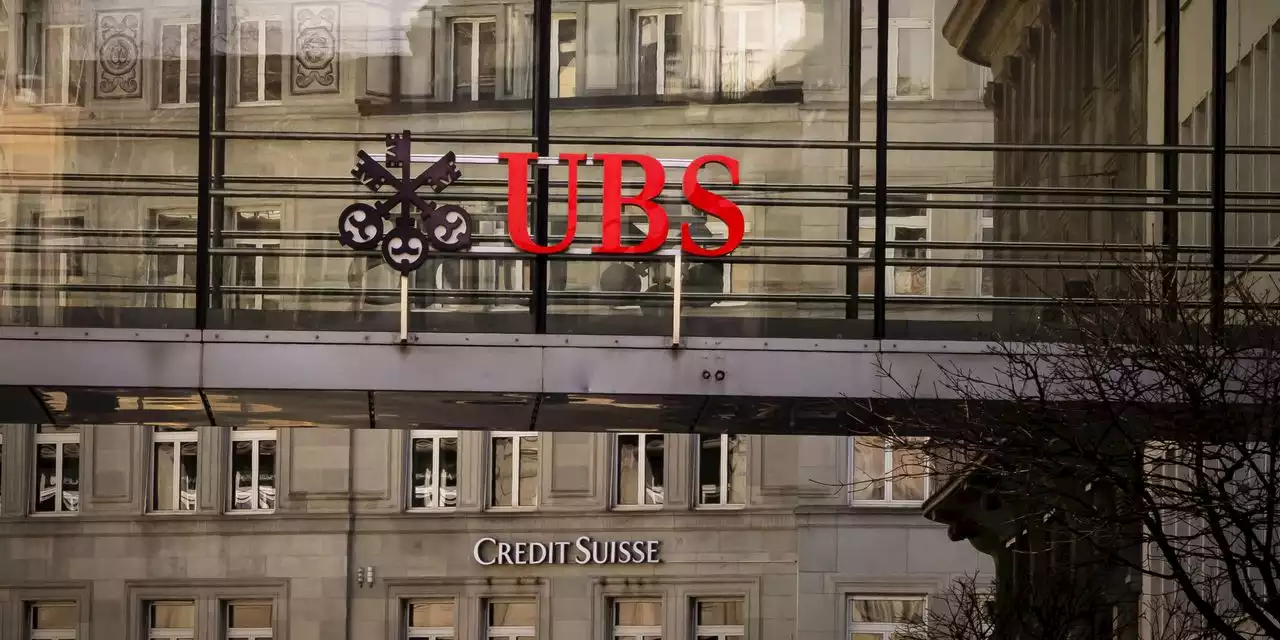 UBS Nears Deal to Take Over Credit Suisse