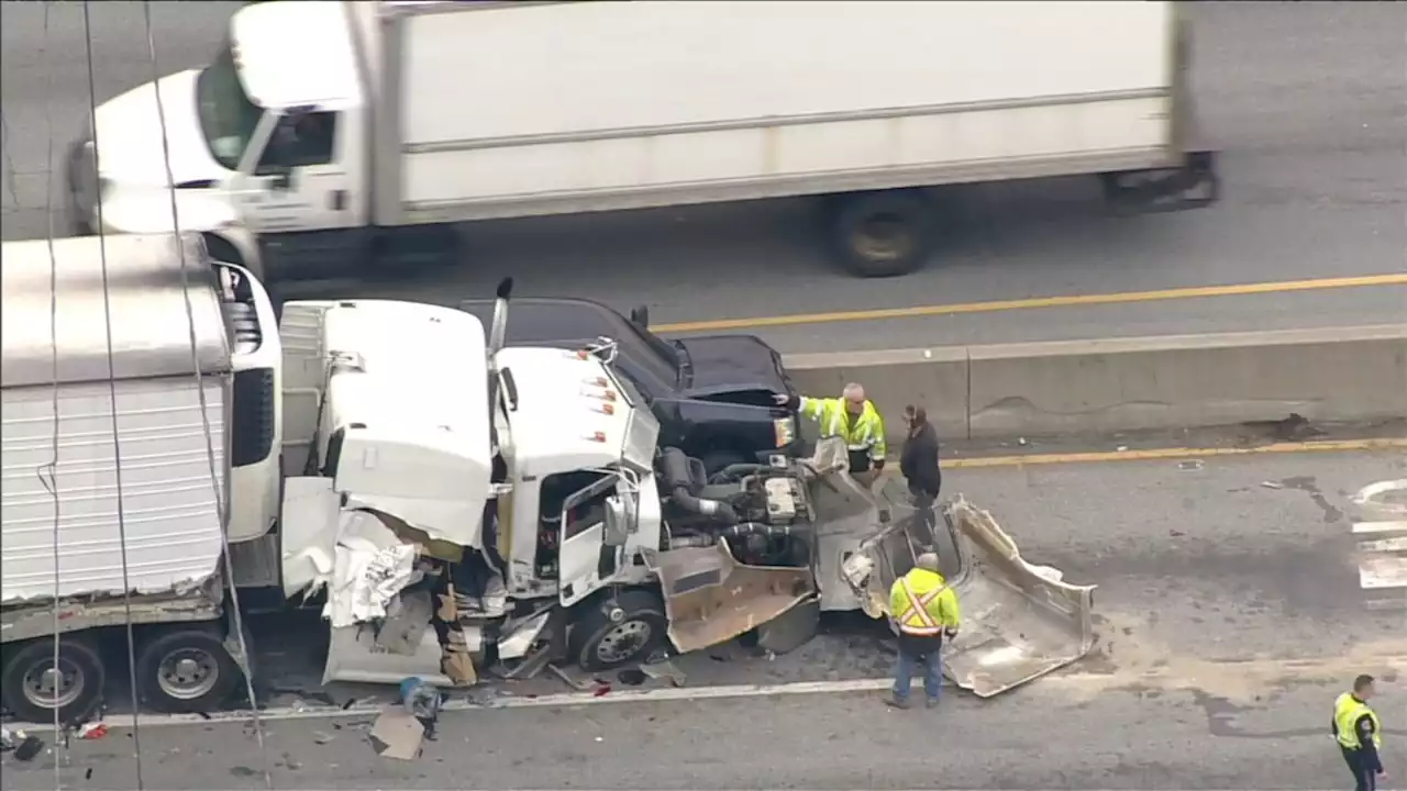 Route 100 at Route 30 bypass closed due to multi-vehicle crash in West Whiteland Twp.