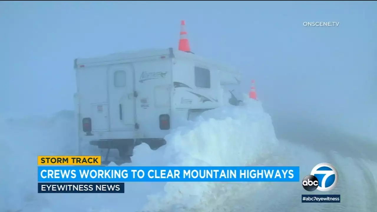 San Bernardino County declares state of emergency as mountain communities remain trapped in snow