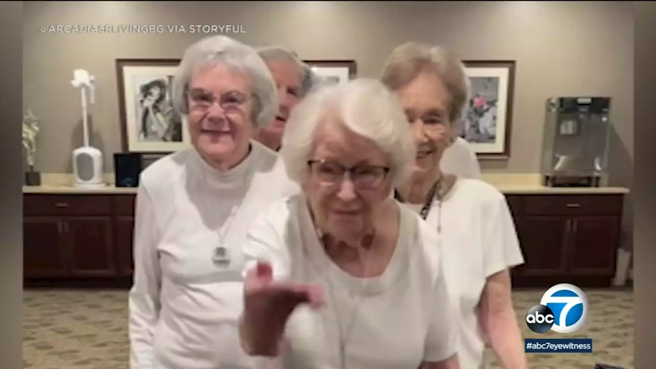 Women from Kentucky retirement home recreate part of Rihanna's Super Bowl performance