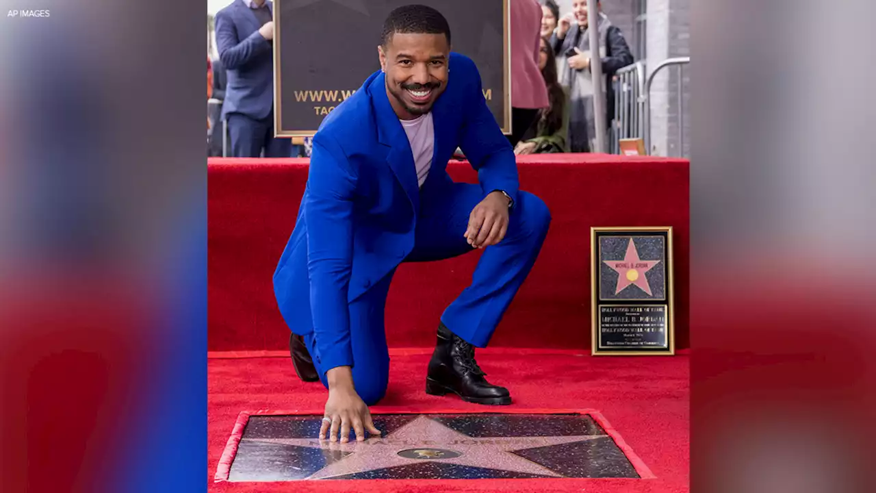 Michael B. Jordan tops 'Creed III' premiere week with star on Hollywood Walk of Fame