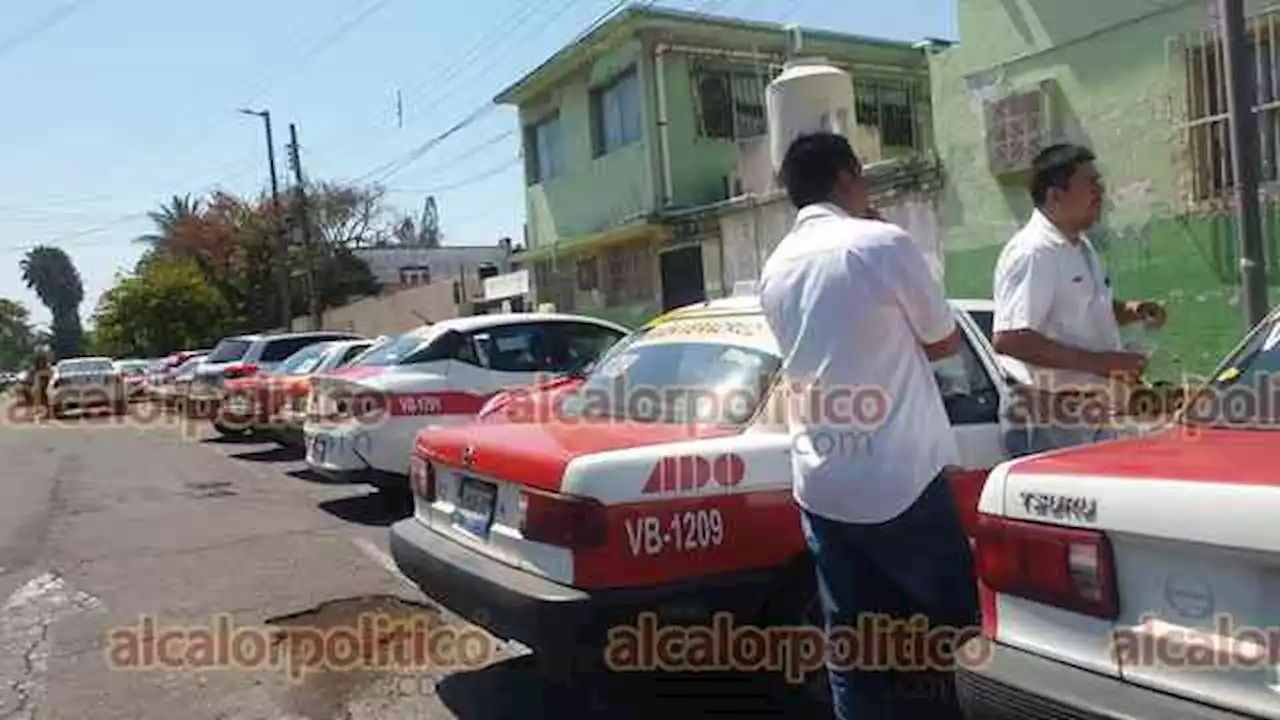 Que siga la cacería contra InDriver y Uber en Veracruz, piden taxistas