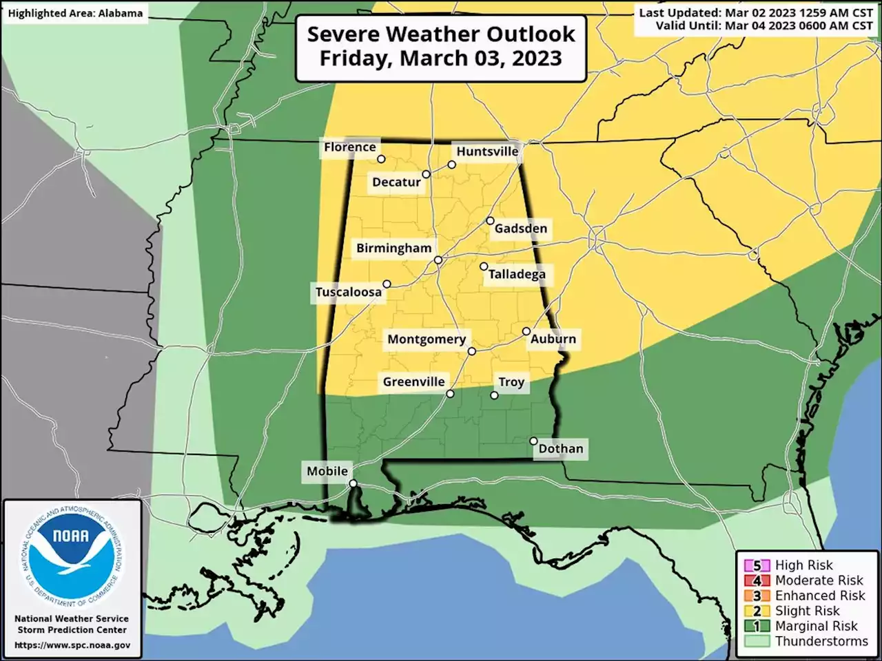 Alabama severe weather: When to expect more storms