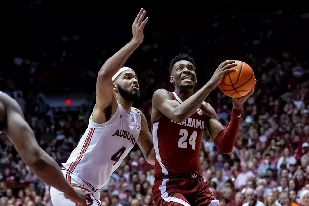 No. 2 Alabama Rallies, Beats Auburn 90-85 in Overtime - Alabama News