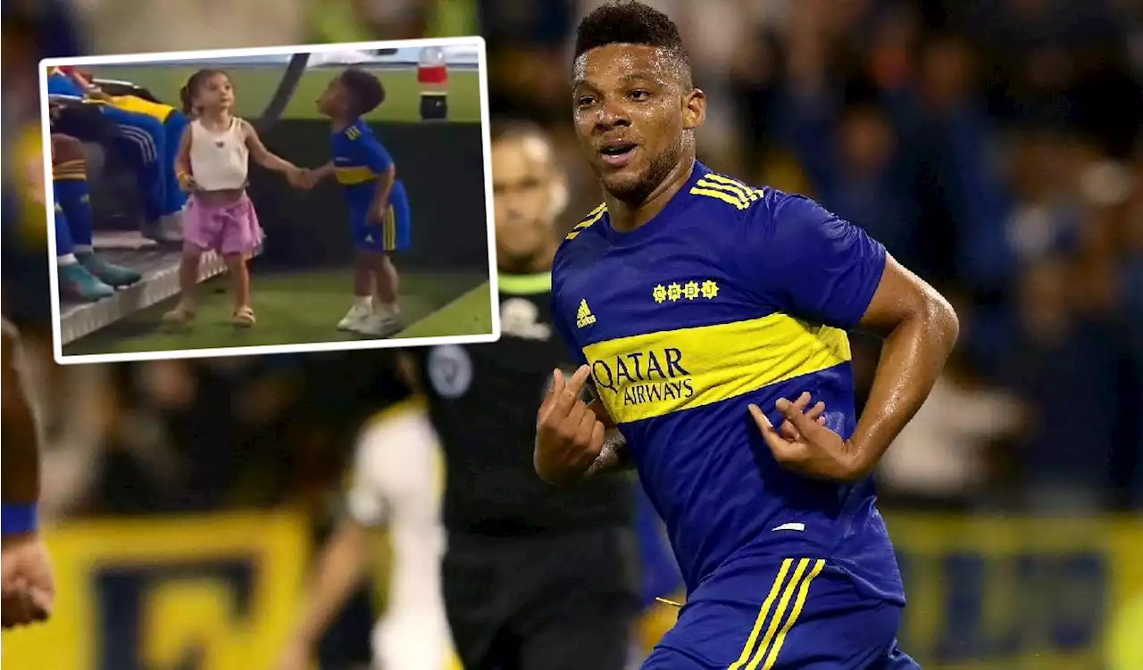 [Video] El hijo de Fabra es todo un loquillo: su tierno 'amorío' con hija de un jugador de Boca