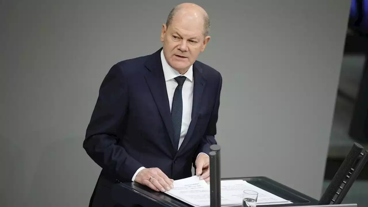 Kanzler Scholz: 'Friedensliebe heißt nicht Unterwerfung'