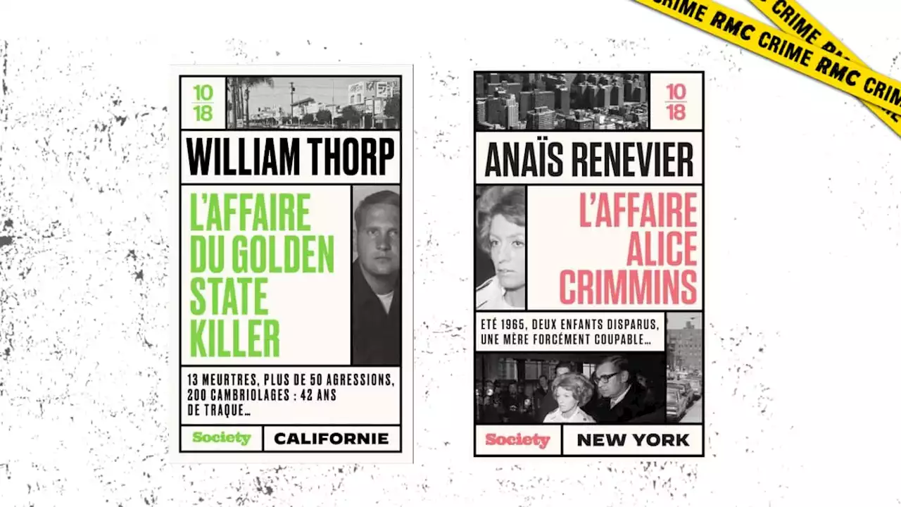 Affaire Alice Crimmins, Golden State Killer... une collection de livres dans les pas de tueurs américains