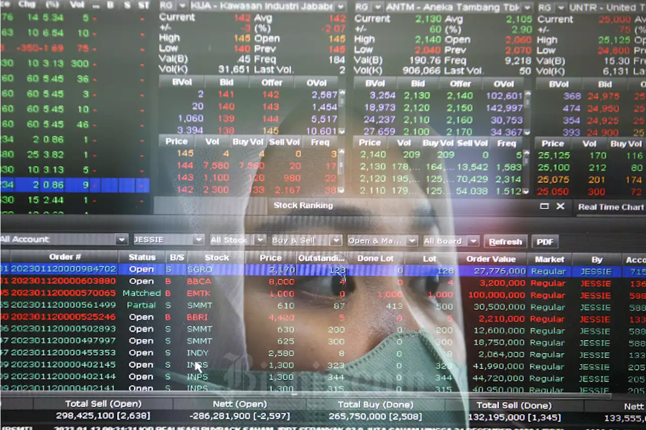 Indeks Bisnis-27 Ditutup Menguat, Saham AKRA, PTBA, dan PGAS Tancap Gas