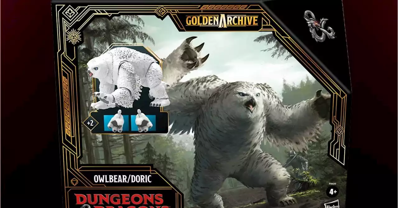 Dungeons & Dragons: Honor Among Thieves Owlbear Arrives at Hasbro