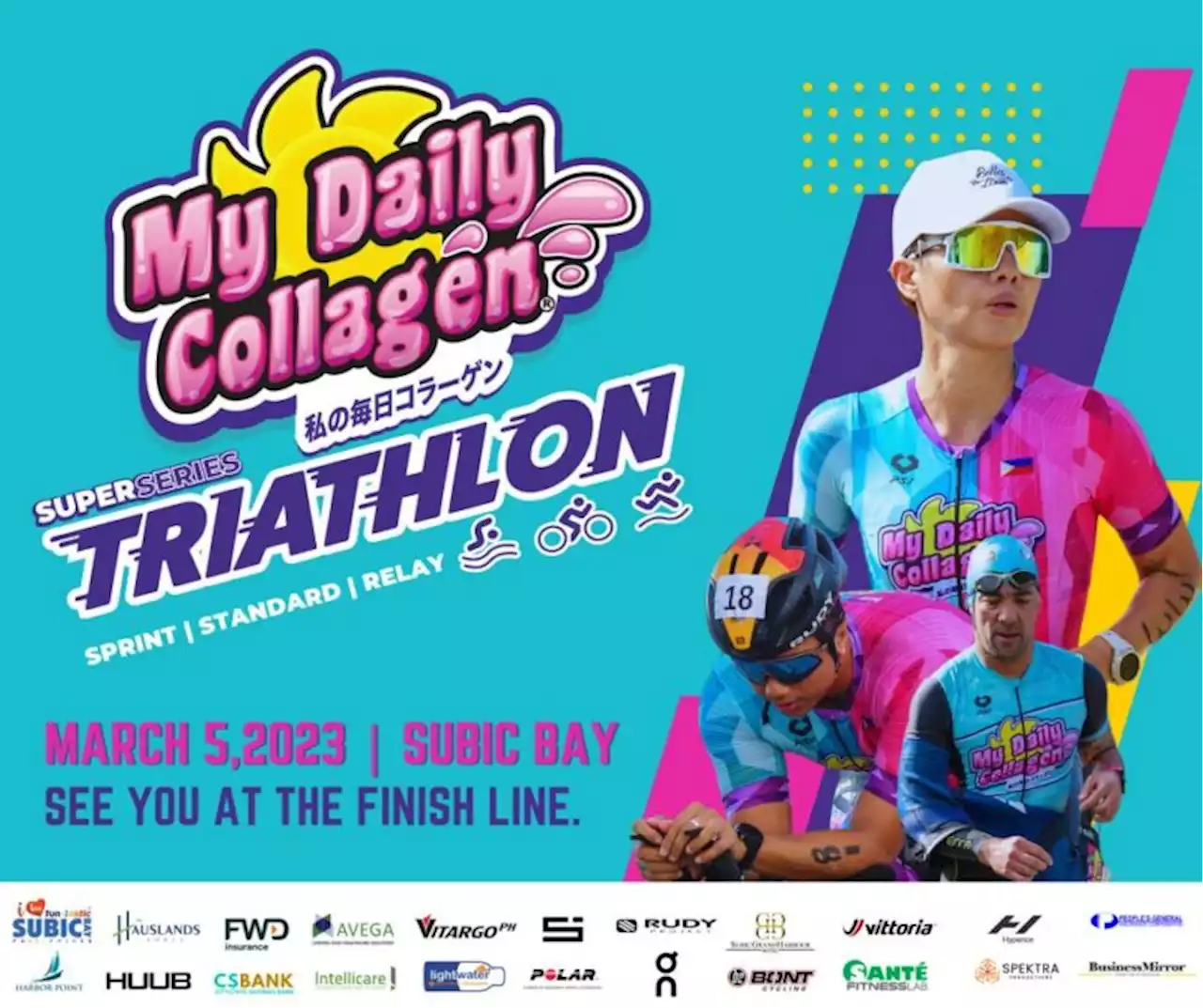 My Daily Collagen Triathlon returns to Subic | BMPlus