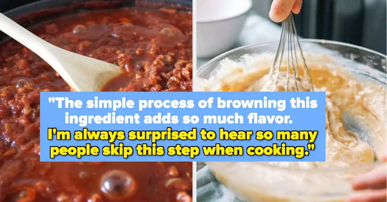 People Are Sharing The Piece Of Cooking Advice That Made The Biggest Difference In Their Cooking